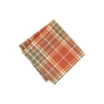 thumbnail image 2 of Elrene Home Fashions Hawley Plaid Harvest Napkins, Set of 8, Multicolor, 17" x 17", 2 of 4