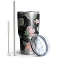 thumbnail image 2 of 30oz Pioneer Flower Tumblers Stainless Steel Tumbler with Lid and Straw,Vacuum Insulated Double Wall Travel Tumbler Cups Mug with Cleaning Brush for Coffee,Tea, 2 of 7