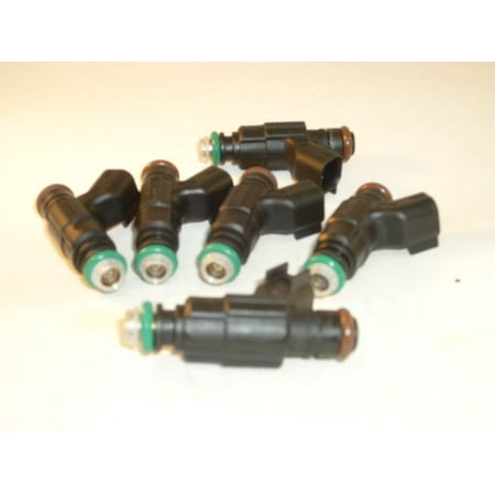 - Ford Mustang 2005-2010 4.0L V-6 Set of 6 36lbs Fuel Injectors with new Clips
