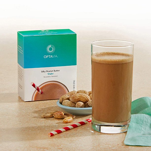 OPTAVIA Silky Peanut Butter Shake (7 Shakes)