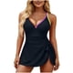 thumbnail image 1 of Trajes de Baño de Bikini de Mujer Moda Casual Cuello en V Bloqueo de la Carne Traje de Baño de Una Pieza sin Espalda Mujeres para las Vacaciones, la Natación, la Piscina, la Playa, 1 of 5