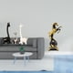 thumbnail image 2 of Estatua De Jirafa De Cerámica Moderna, Colección De Caballo, Centro De Mesa, Adorno De Mesa, Escultura Para Escritorio, Oficina, Dormitorio, Estantería, Decoración De Sala De Estar, 2 of 8