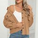 thumbnail image 5 of Chaquetas y abrigos casuales sin capucha de manga larga para mujer, chaquetas cortas de pana, camisas de manga larga, abrigos de moda 2024 para mujer, 5 of 7