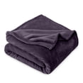 thumbnail image 1 of Bare Home Manta de Felpa Polar 300 G/M², Microfibra Difusa, Suave y Afelpada, para Viajes, Color Berenjena, 1 of 7