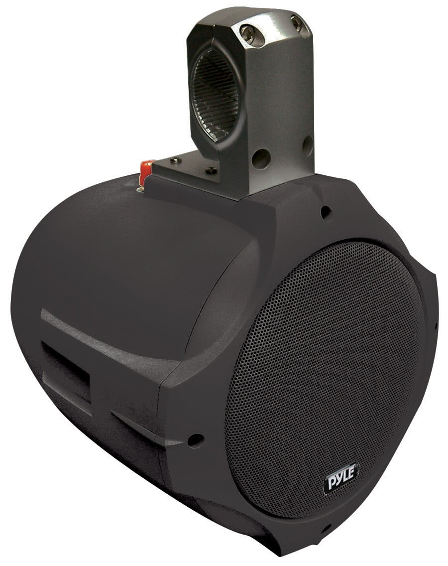 NEW SPEAKER 8/" PYLE MARINE WAKE BOARD STYLE; BLACK PLMRB85