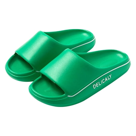 

Vedolay Slipper Women Outdoor Slippers Memory Comfort Slip-On Shoes Green 6