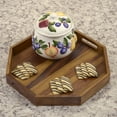 thumbnail image 2 of Kalmar Home Octagon Serving Tray - 15" - Solid Bottom, 2 of 2