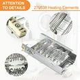 thumbnail image 5 of Beaquicy Dryer Heating Element Kit 279838 with Thermostat for Whirlpool Dryer, 5 of 7