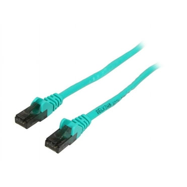 Belkin A3L980-03-GRN-S 3 ft. Cat 6 Green Patch Cable CAT6 Snagless RJ-45M / RJ-45M