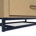 thumbnail image 5 of GDF Studio Borah Contemporary Faux Wood 4 Drawer Dresser, Natural and Black, 5 of 9