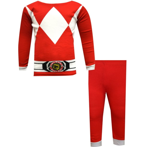 American Marketing Enterprises INC Boys Power Rangers Red Ranger Cotton Pajamas 8