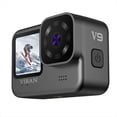 thumbnail image 3 of Cámara Deportiva 4k60fps Wifi Cámara de Acción Antivibración con Pantalla de Control Remoto Cámara Grabadora de Conducción Deportiva Resistente Al Agua, 3 of 5