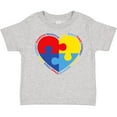thumbnail image 3 of Inktastic Autism Puzzle Heart Boys or Girls Toddler T-Shirt, 3 of 5