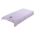 thumbnail image 4 of Thinsony Housse de Table de Massage Réutilisable et Lavable en Coton Violet 80cm 1ensemble, 4 of 6