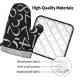 thumbnail image 4 of Vsdgher Numbers Oven Mitts and Pot Holders 2 pcs Set,High Heat Resistant Kitchen Oven Glove for Baking and Cooking, 4 of 7