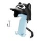 thumbnail image 2 of Soporte para teléfono de motocicleta con mini visera para casco, universal para smartphones de 4,7 a 7,2 pulgadas, soporte estable para bicicletas. Azul Negro, 2 of 8