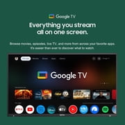 SYLVOX 43 Outdoor TV, 4K UHD Google Television for Partial Sun Outside with 1000nit Brightness, IP55 Weatherproof, Dolby Atmos, Voice Remote (Deck Pro 2.0)