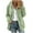 Green winter coat, variant on Usmixi 2023 Plush Coat for Women Winter Fleece Sweatshirt Coat for Women Casual Open Zip up Drawstring Hooded Jacket Plus Size Cozy Fuzzy Fluffy Sherpa Outerwear with Pocket Weekly