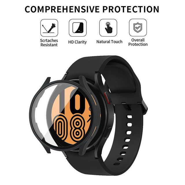 Protector de pantalla de película de vidrio templado para Samsung Galaxy Watch5/4 40 mm (transparente) Ndcxsfigh Para estrenar