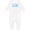 AA-White, variant on My First Easter Blue Easter Bunnies Baby Romper Coveralls
