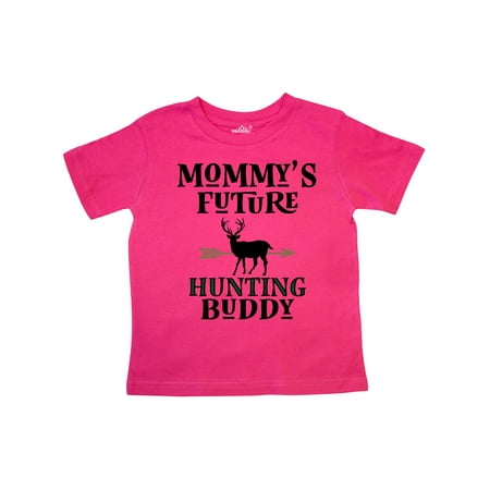 

Inktastic Mommy Hunting Buddy Archery Gift Toddler Boy or Toddler Girl T-Shirt