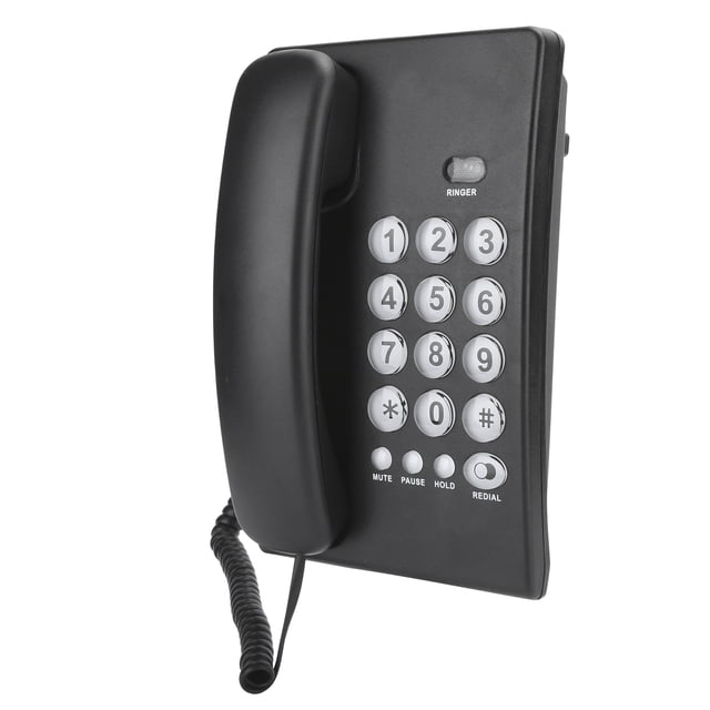Teléfono Fijo Teléfono Con Cable Teléfono Fijo Mute Tunction Teléfono Función De Flash Teléfono KXT504 Portable Family Business Office Fijo Fijo Función De Flash