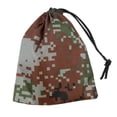 thumbnail image 2 of kurtrusly Waterproof Camping Storage Bag Drawstring Sack Pouch Travel Organizer Digital Camo, 2 of 9
