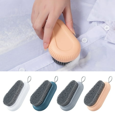 

GETHOME Bathroom Kitchen Clothes Shoes Soft Bristle Laundry Cleaning Scrub Brush Bathtub
