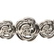 thumbnail image 5 of 3 abrazaderas de cortina con hebilla oculta, modernas, de metal Rosa Plata Pluma Dorada Pluma Plata Dorada, 5 of 8