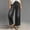 Black women wide leg jeans a1, variant on Cagogo Women Wide Leg High Waisted Jeans Pants Casual Loose Ankle Jeans with Pockets Vacation Denim Trousers Flowy Travel Lounge Bottoms, Sky Blue XL