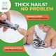 thumbnail image 2 of Set de cortaúñas Healthy Seniors Easy Grip para uñas gruesas, 2 of 6