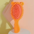 thumbnail image 6 of Hauiodp Mini Hair Brush, Detangling Hairbrush for Dry and Wet Hair, Small Size Travel Detangler Brush for Girls Boys Kids Women Men for All Hair Types Pink, 6 of 6