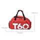 thumbnail image 3 of Bolsa de gimnasio, mochila de viaje multifuncional de nailon impermeable para fútbol, natación, taekwondo, 3 of 8