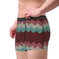 thumbnail image 3 of KLL fall leaf Element Men's Cotton Boxer Briefs Underwear-Large, 3 of 7