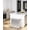 60L, variant on Rugerasy 0L/15.9 Gal Gallon Three-Compartment Pedal Stainless Steel Kitchen Recycling Trash Can with Odor Seal, Hands-Free Foot Operated Waste Bin for Home, Office