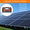 thumbnail image 5 of Controlador de carga solar MPPT Uxcell 40A cargador de panel solar 12V 24V adaptación automática regulador inteligente con LCD, 5 of 5