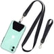 thumbnail image 1 of Cordón de teléfono celular, correa de cuello de teléfono universal Wirst Lasso Leash para sistema de sujeción de seguridad de teléfono inteligente Adepaton WRJM-34-1, 1 of 7