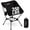 Black, variant on Spanspace Folding Camping Chair, Foldable Outdoor Lawn Chair with Cup Holder and Carry Bag, Heavy Duty 350LBS Capacity, Portable Lightweight Camping Chair for Camping, Backyard, Beach, Black
