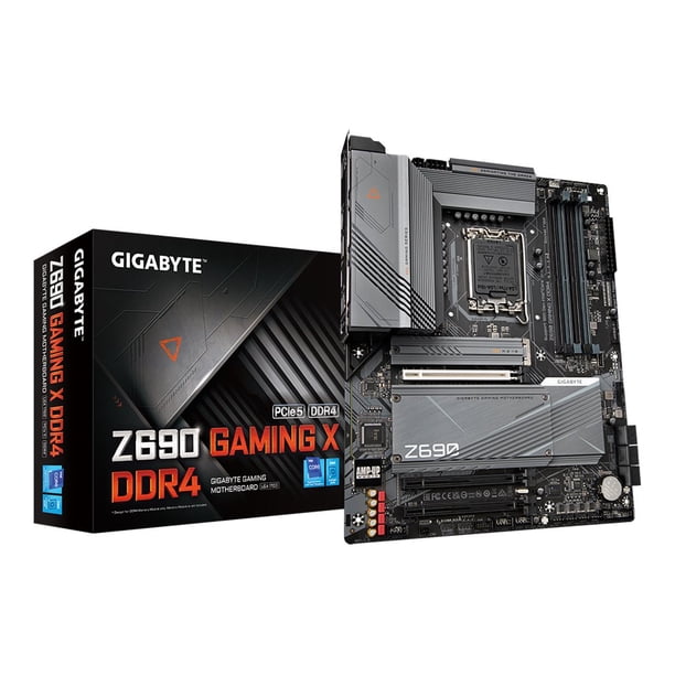 PCパーツ GIGABYTE Z690 DDR4 GIGABYTE Z690 GAMING X DDR4 Motherboard, ATX, LGA1700 Socket, Z690