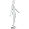 thumbnail image 5 of ZENSTYLE 73" Male Mannequin Full Body Maniquine Model Stand with Adjustable Posture White, 5 of 10