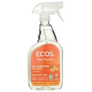 Ecos, Earth Friendly Products Plus All Purpose Household Cleaner, Orange, 22 Ounce