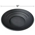 thumbnail image 3 of ASR Outdoor 10” Black Plastic Gold Pan with Riffles, 3 of 9