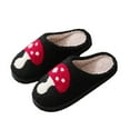 thumbnail image 3 of Mostsola House Slippers for Women Men Cute Print Winter Warm Indoor Slip on Shoes Memory Foam Slides, 3 of 5