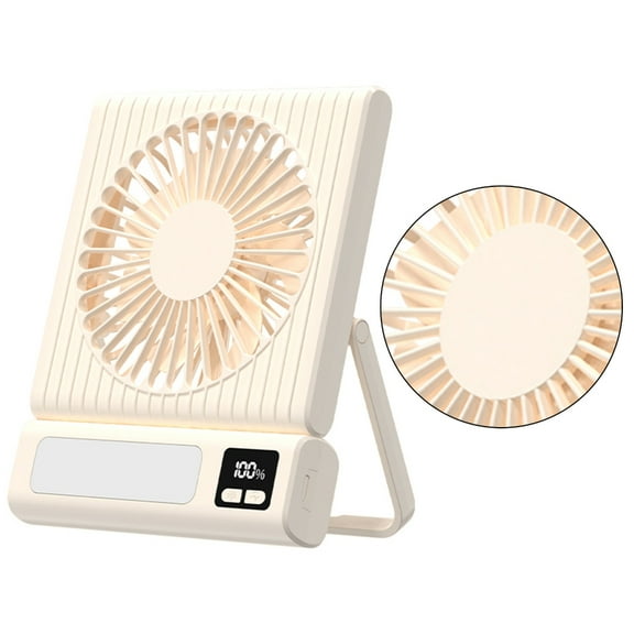 Cooling Fan 1800mAh USB Rechargeable Cooling Fan for Home Offices Travel Use