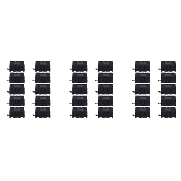 30X Portafusibles Tipo ANS-H ANS-8 Base de Placa de Seguridad Caja de Fusibles Automotriz para AutomóVil