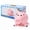 Pink1, variant on PHOCAS Unbreakable Piggy Bank for Kids- Cute Plastic Coin Bank , Compact Money Saving Jar for Girls & Boys, Perfect Birthday Gift for Toddlers