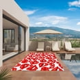 thumbnail image 2 of Valentines Outdoor Rug 5x8 Ft, Non Slip Washable Area Rug, Modern Romantic Red Woman Lips Love Kiss Patio Rugs Carpet Runner, Large Floor Mat for Indoor/Outdoor Deck Porch Camping, 2 of 8