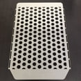 thumbnail image 2 of HTT-MOTOR Radiator Grille Cover honeycomb style Stainless Steel For Kawasaki Vulcan VN 1500, 2 of 3