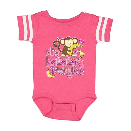 

Inktastic I m Bananas Over You Gift Baby Boy or Baby Girl Bodysuit