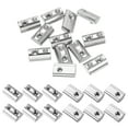 thumbnail image 1 of M5 Demi-Rond Rouleau en Ressort Écrous en T Série 4545 Acier au Carbone Fente en T Écrous à Ressort Argent, 12 Pcs, 1 of 7